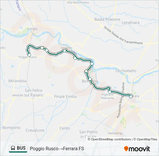 BUS Line Map