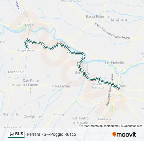 BUS Line Map