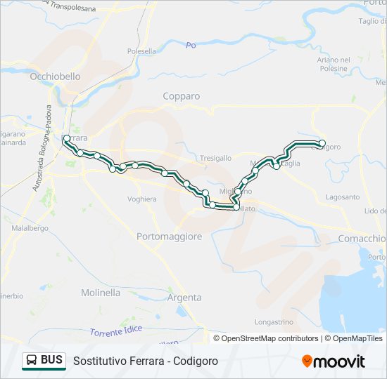 BUS Line Map