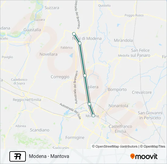 R Train Line Map