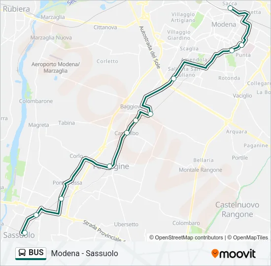 BUS Line Map