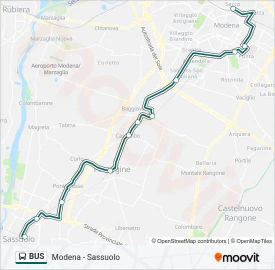BUS Line Map
