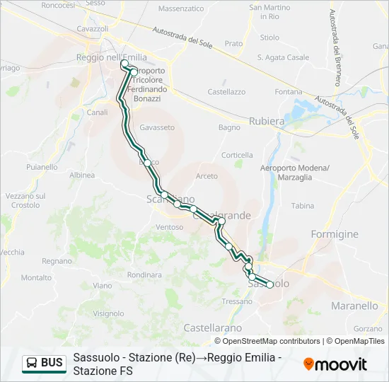 BUS Line Map