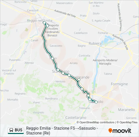 BUS Line Map