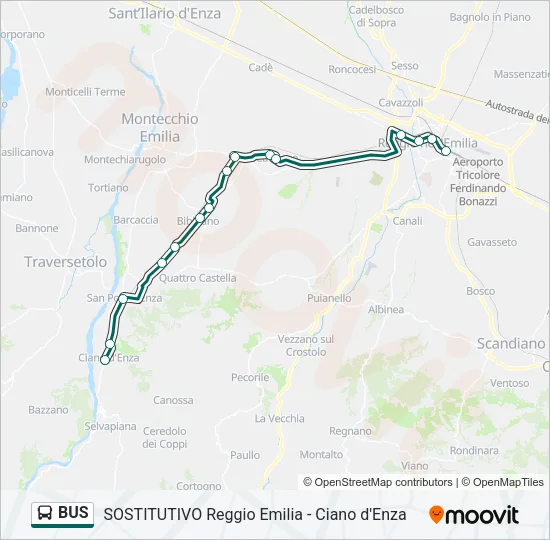 BUS Line Map