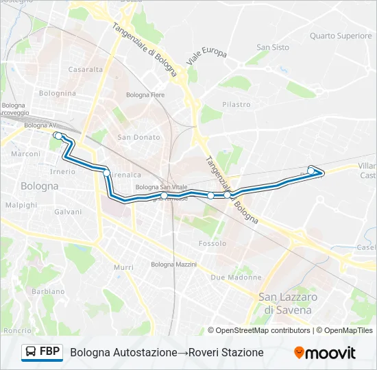 FBP Bus Line Map