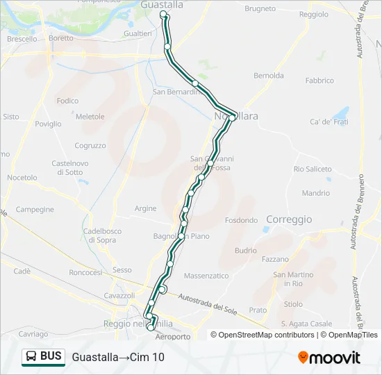 BUS Line Map