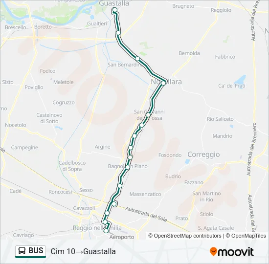 BUS Line Map