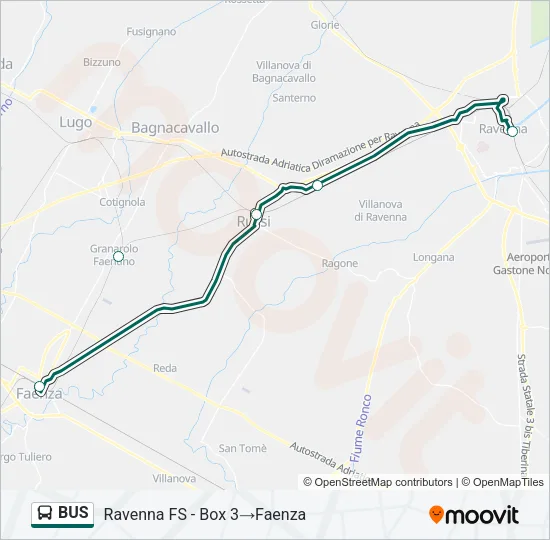 BUS Line Map