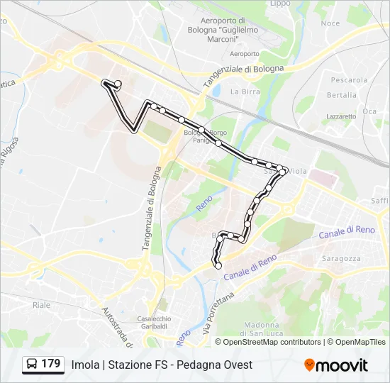 179 Bus Line Map