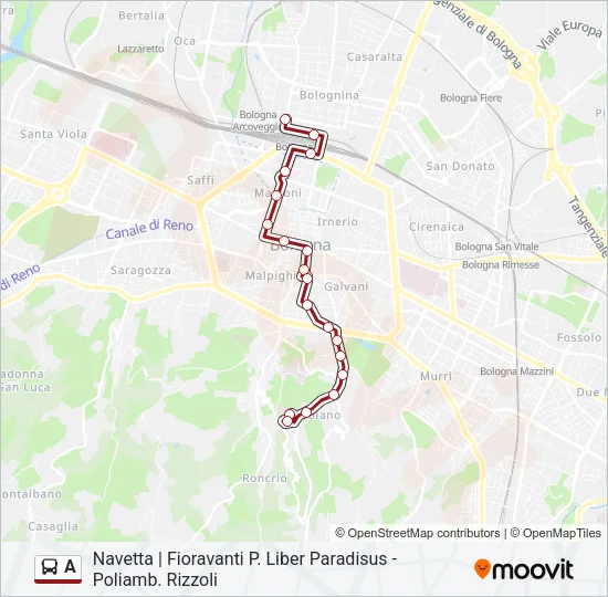 A Bus Line Map