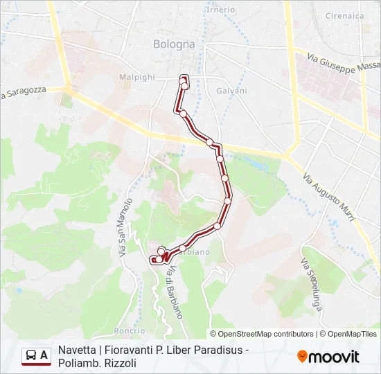 A Bus Line Map