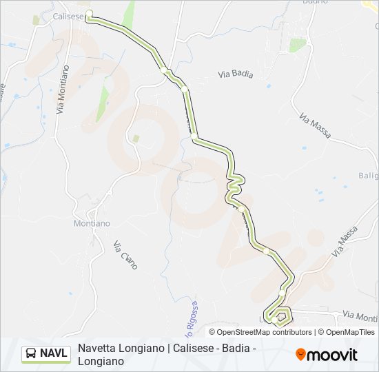 NAVL bus Line Map