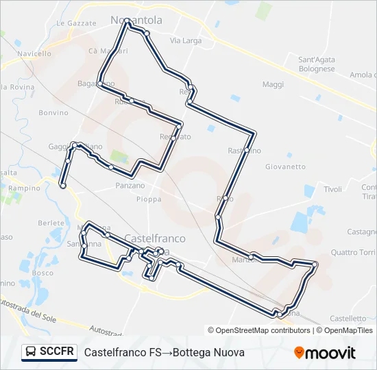 SCCFR Bus Line Map