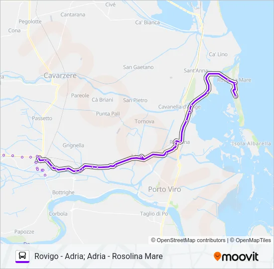 E601-0 / E680-0 Bus Line Map