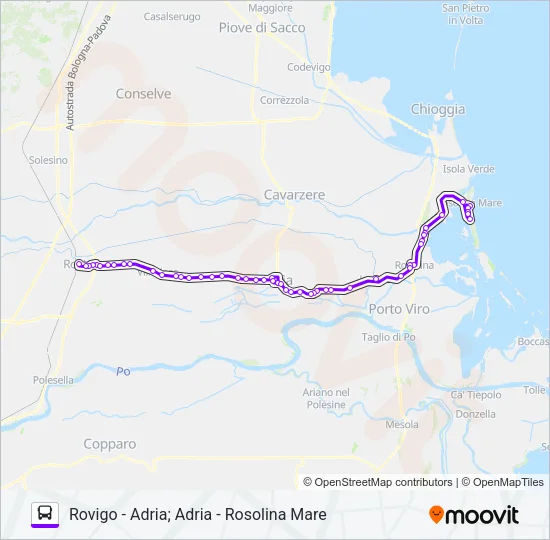 E601-0 / E680-0 Bus Line Map
