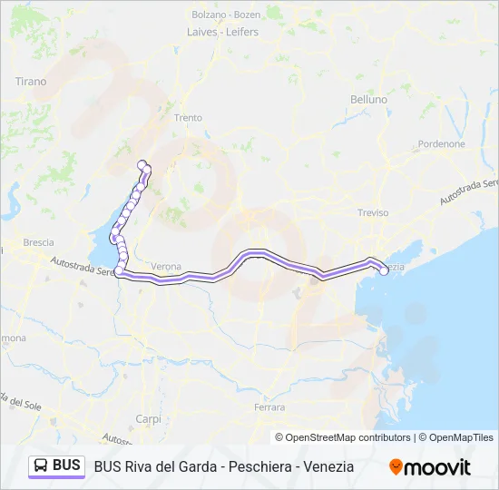 BUS Line Map