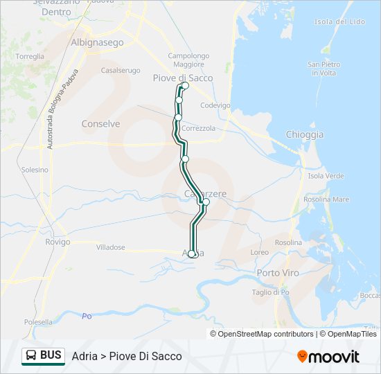 BUS Line Map
