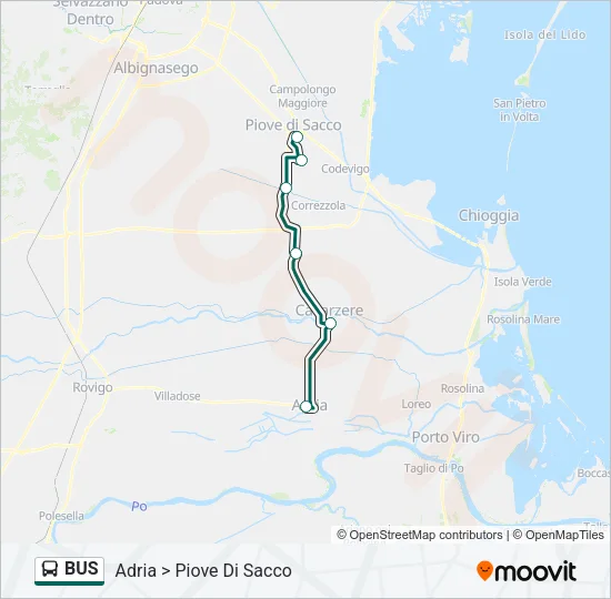 BUS Line Map