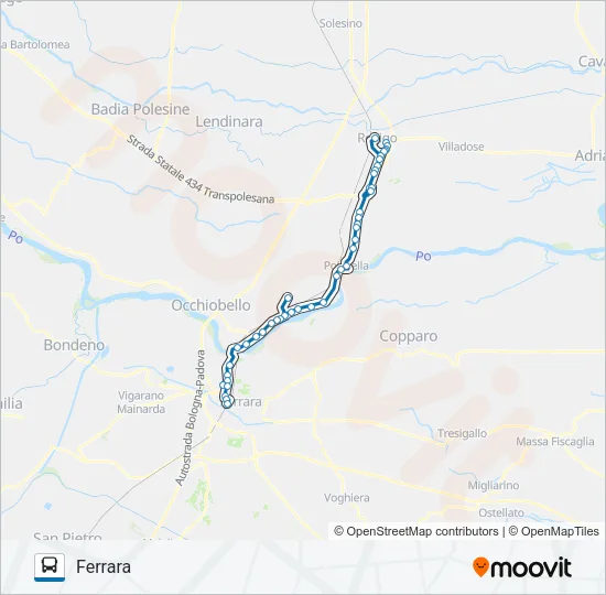 GARBELLINI Bus Line Map