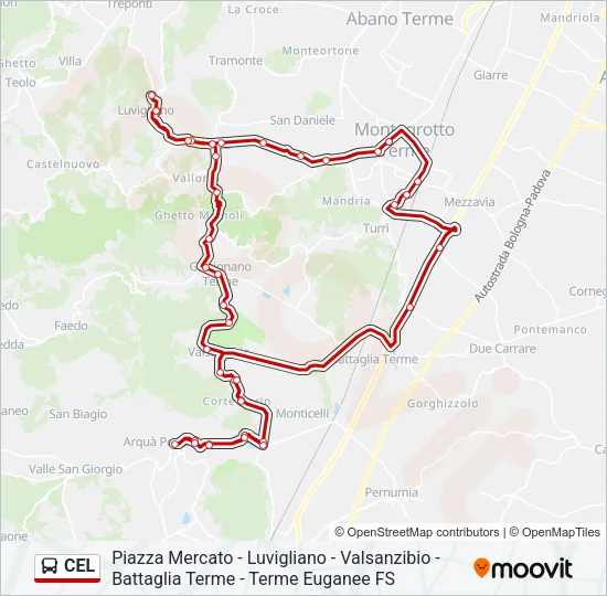 CEL  Line Map