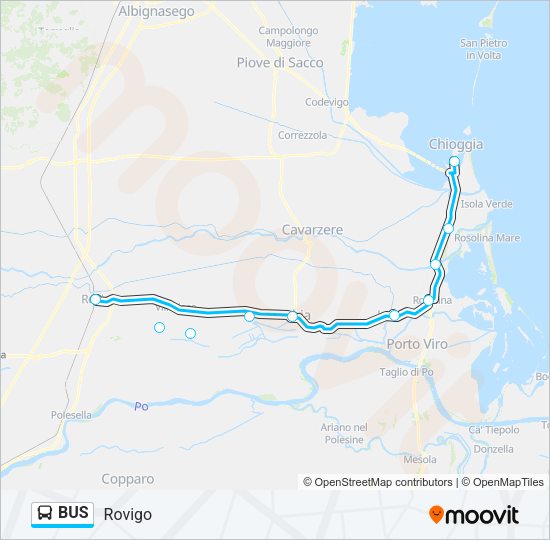 BUS Line Map