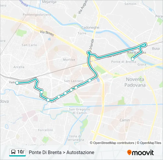 10/  Line Map