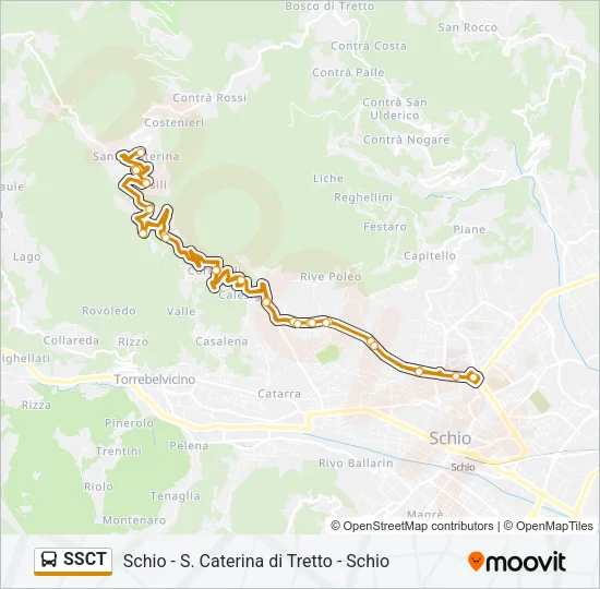 SSCT Bus Line Map