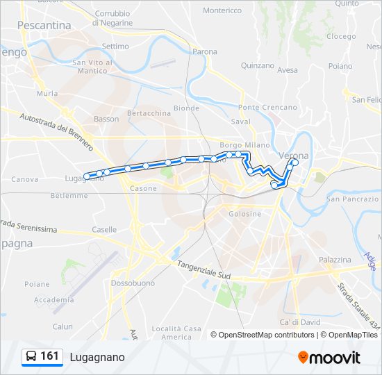 Linea 161: Orari, Fermate E Mappe - Lugagnano (Aggiornato)