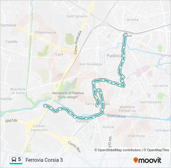 5  Line Map