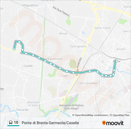 10  Line Map