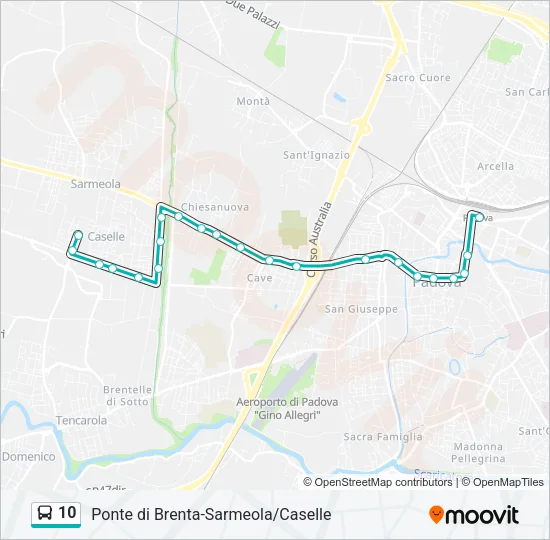 10  Line Map