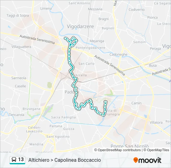 13  Line Map