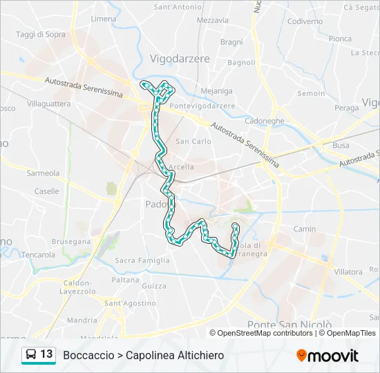 13  Line Map