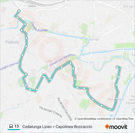 13  Line Map