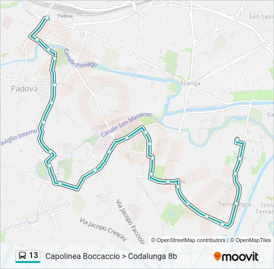 13  Line Map