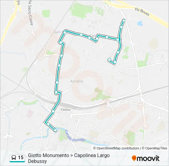 15  Line Map