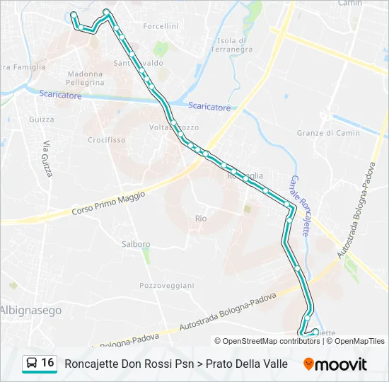16  Line Map