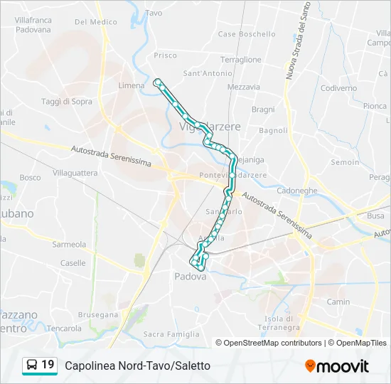 19  Line Map