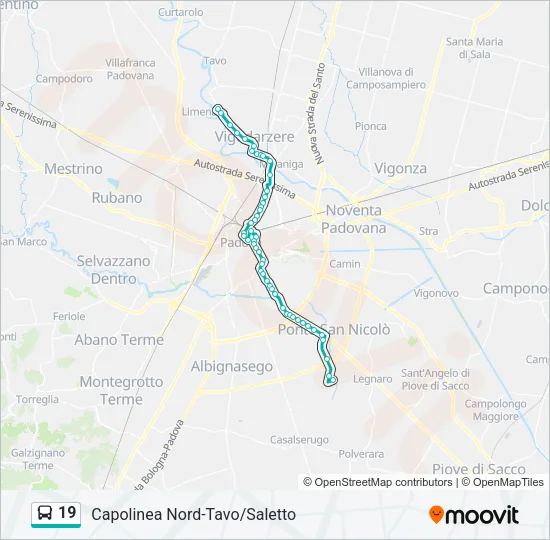 19  Line Map