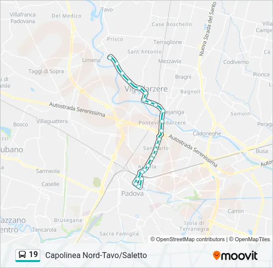 19  Line Map