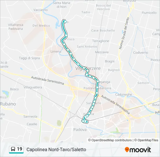 19  Line Map