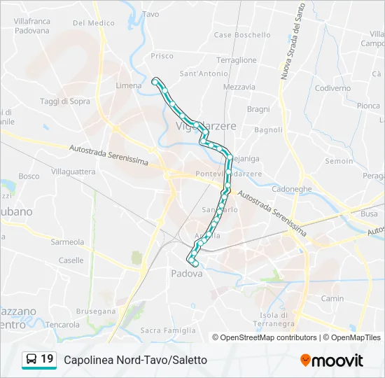 19  Line Map