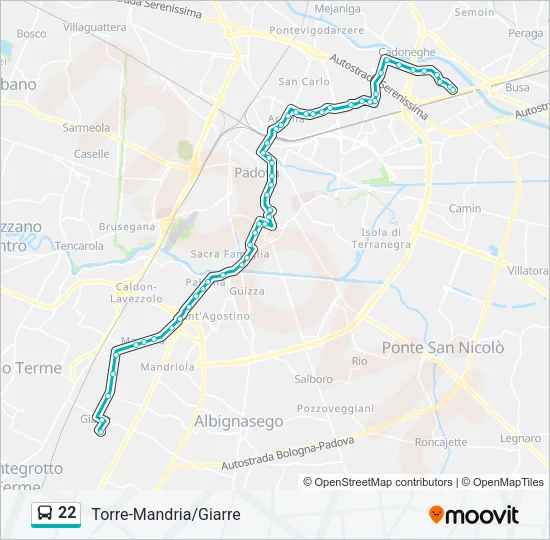 22  Line Map
