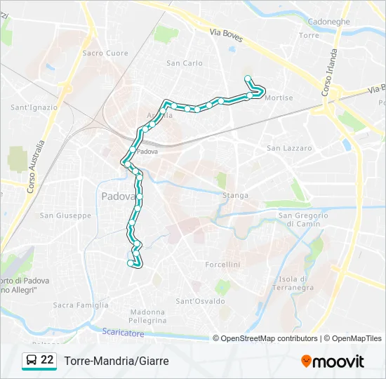 22  Line Map