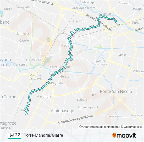 22  Line Map