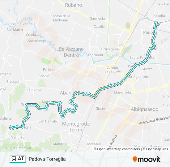 AT  Line Map