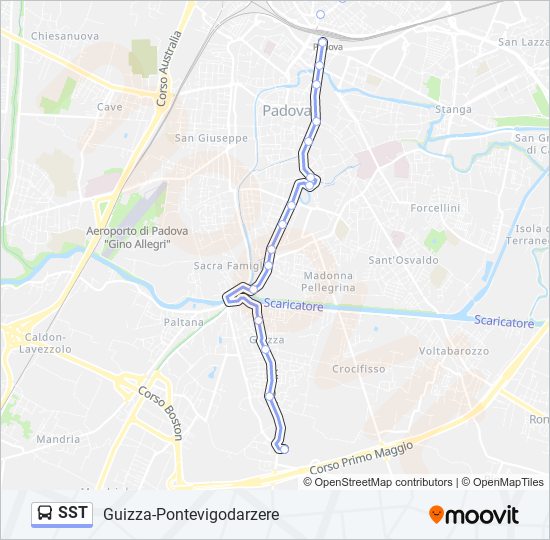 SST  Line Map