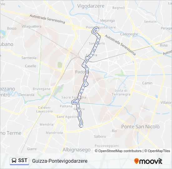 SST  Line Map