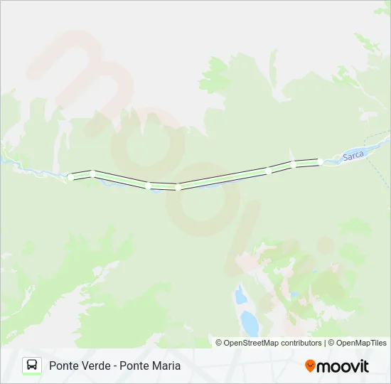 VAL GENOVA 2 Bus Line Map